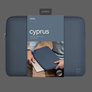 Etui Uniq Torba UNIQ Cyprus laptop Sleeve 14 cali niebieski/abyss blue Water-resistant Neoprene 6