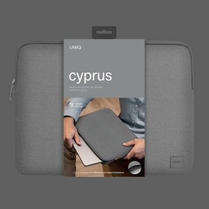 Etui Uniq Torba UNIQ Cyprus laptop Sleeve 16 cali szary/marl grey Water-resistant Neoprene 6