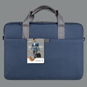 Torba Uniq Torba UNIQ Stockholm laptop Sleeve 16 cali niebieski/abyss blue 12