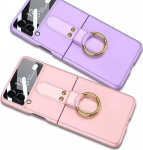 Ringke Etui obudowa z pierścieniem Ring z ochroną wyświetlacza do Samsung Galaxy Z Flip 4 Sky Blue 7