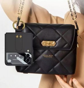 Ringke Etui obudowa z pierścieniem Ring z ochroną wyświetlacza do Samsung Galaxy Z Flip 4 Sky Blue 9