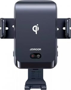 Joyroom Joyroom automatyczny elektryczny uchwyt samochodowy na kratkę wentylacyjną nawiew z ładowarką bezprzewodową Qi 15W (JR-ZS214) 2