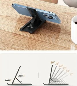 Usams Uchwyt biurkowy USAMS biały/white US-ZJ070 5