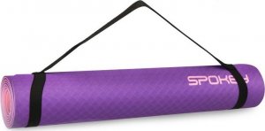 Spokey Mata treningowa Duo 183 cm x 61 cm x 0.4 cm fioletowa 10