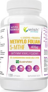 WISH WISH Methylo Folian 5-MTHF 400mcg 120caps 1