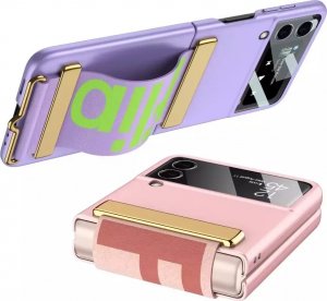 Ringke Etui obudowa z paskiem Belt z ochroną wyświetlacza do Samsung Galaxy Z Flip 4 Rose Gold 3