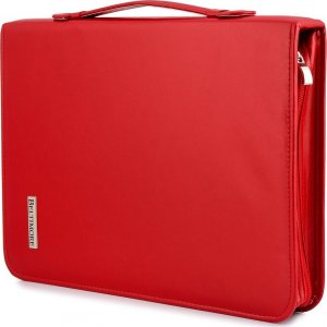 Beltimore Czerwony Beltimore luksusowy męski biwuar neseser aktówka teczka organizer dla handlowca I40 NoSize 3