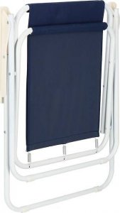 Springos Krzesła turystyczne 2 szt. składane na plażę i do ogrodu granatowe UNIWERSALNY 12