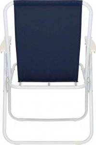 Springos Krzesła turystyczne 2 szt. składane na plażę i do ogrodu granatowe UNIWERSALNY 15