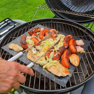 Springos Maty teflonowe do grilla i piekarnika 4 szt. 40x33 cm tacki do pieczenia UNIWERSALNY 7