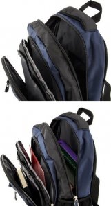 Bag Street Plecak do Pracy Męski 20L Granatowy 67N 4