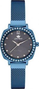 Zegarek Gino Rossi Niebieski DAMSKI zegarek z CYRKONIAMI prezent 1