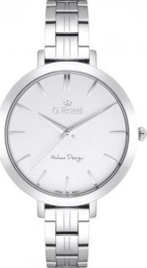 Zegarek Gino Rossi Elegancki Piękny DAMSKI zegarek BIAŁA TARCZA 1