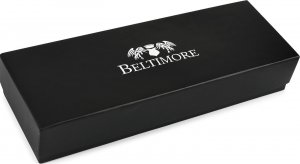 Piórnik Beltimore Etui na długopisy pojemne granatowe skórzane Beltimore G91 8