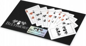 Piórnik Beltimore Etui na długopisy pojemne granatowe skórzane Beltimore G91 10