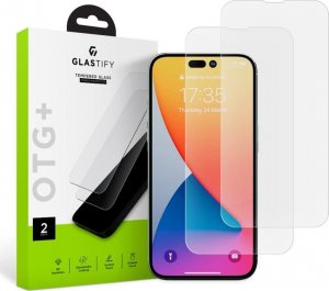 Glastify Szkło hartowane (2 szt.) Glastify OTG+ do iPhone 14 Pro 1