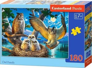 Castorland Puzzle 180 el. Owl Family 1