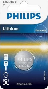 Philips BATERIA PHILIPS CR2016/01B LITOWA BLISTER 1SZT 1