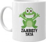 Koszulkowy Żajebisty tata - kubek z nadrukiem 1