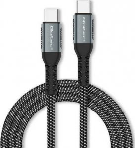 Kabel USB Qoltec USB-C - USB-C 1.5 m Czarny 1