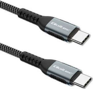 Kabel USB Qoltec USB-C - USB-C 1.5 m Czarny 6