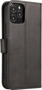 Hurtel Magnet Case Etui Z Klapką Motorola Moto G82 Czarny 2
