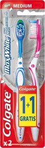 Colgate Colgate Szczoteczka Max White śr. 1+1 Gratis 2