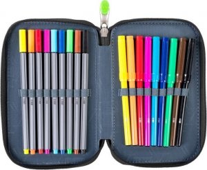 Piórnik St.Majewski Piórnik trzypoziomowy z wyposażeniem Master Gamer PC-05 3