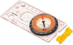 Meteor Kompas Z Linijką tarcza pomarańczowa 12 cm (71021) 1