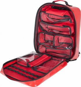 Protekt MX 001 - plecak transportowy medyczny, zapięcie suwak, odpinane organizery, wzmocnione PCW, 35 litrów, 3