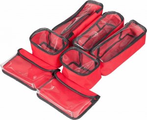 Protekt MX 001 - plecak transportowy medyczny, zapięcie suwak, odpinane organizery, wzmocnione PCW, 35 litrów, 4