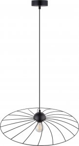 Lampa wisząca Sigma Druciany zwis czarny Panama metalowa lampa wisząca hat 1