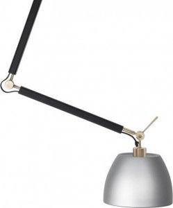 Lampa wisząca Azzardo Metalowa lampa wisząca Zyta do kuchni czarna aluminium 1