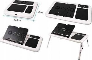 Podstawka chłodząca Tech-Led STOLIK PODSTAWKA CHŁODZĄCA POD LAPTOPA SKŁADANY 3