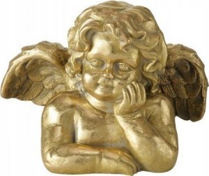 Boltze Anioł figurka ozdobna dekoracyjna złota 33 cm 1