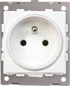 Masterled Gniazdo 230V/16A z ramką potrójne szklane białe lub czarne Gniazdo 230V/16A z ramką potrójne szklane białe lub czarne 6