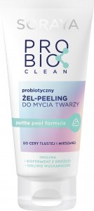 Soraya Soraya Probio Clean Probiotyczny Żel-peeling do mycia twarzy do cery tłustej i mieszanej 150ml 1