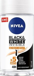 Nivea Black&White Invisible Ultimate Impact antyperspirant w kulce 50ml 1
