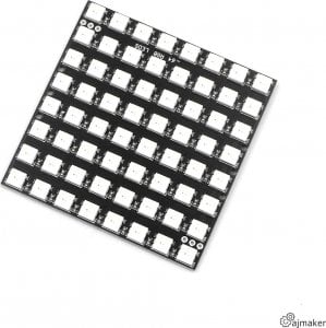 AJmaker Moduł matrycy 62 LED 8x8 WS2812B 5050 RGB 1