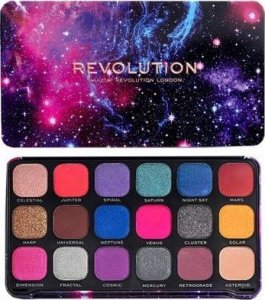 MAKEUP REVOLUTION Forever Flawless Eyeshadow Palette paleta cieni do powiek Constellation 19.8g 1