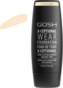 Gosh GOSH X-Ceptional Wear Foundation Long Lasting Makeup 12 Natural 35ml 1