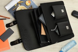 Torba Beltimore Beltimore luksusowa męska aktówka teczka torba duża na laptopa I36 NoSize 6