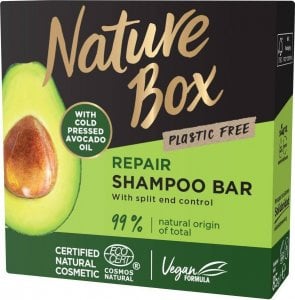 Nature Box Shampoo Bar szampon do włosów w kostce Avocado Oil 85g 1