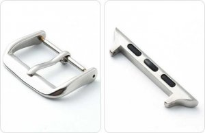 Crong Noble Band - Pasek z naturalnej skóry do Apple Watch 42/44/45/49 mm (Black Noir) 5