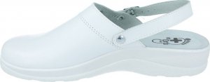 Befado Klapki sanitarne Befado Dr Orto 157M101 białe skórzane 47 4