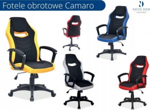 Krzesło biurowe Signal Fotel obrotowy czarny 2