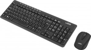 Klawiatura + mysz Natec Zestaw bezprzewodowy UGO ETNA CW110 US klawiatura + mysz 2.4GHZ + torba na laptopa NATEC IMPALA 15.6" 4