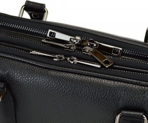 Torba Vera Pelle Duża skórzana torba na laptopa dokumenty, aktówka NoSize 6