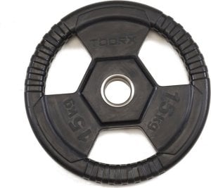 Kettlebell SKO Toorx Rubber coated weight plate 15 kg, D25mm 1