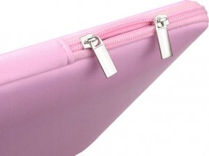 Torba Alogy Etui ochronne Torba pokrowiec Alogy Neopren uniwersalna do laptopa 15.6 Różowe 3